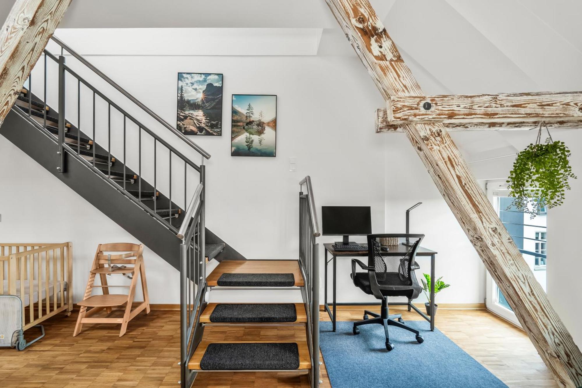 Dnd Design Loft I 170Qm I Parken I Balkon I Workstation I Netflix I Kaffee I Waschmaschine I Trockner I Xbox I Ausblick Apartamento Wurtzburgo Exterior foto