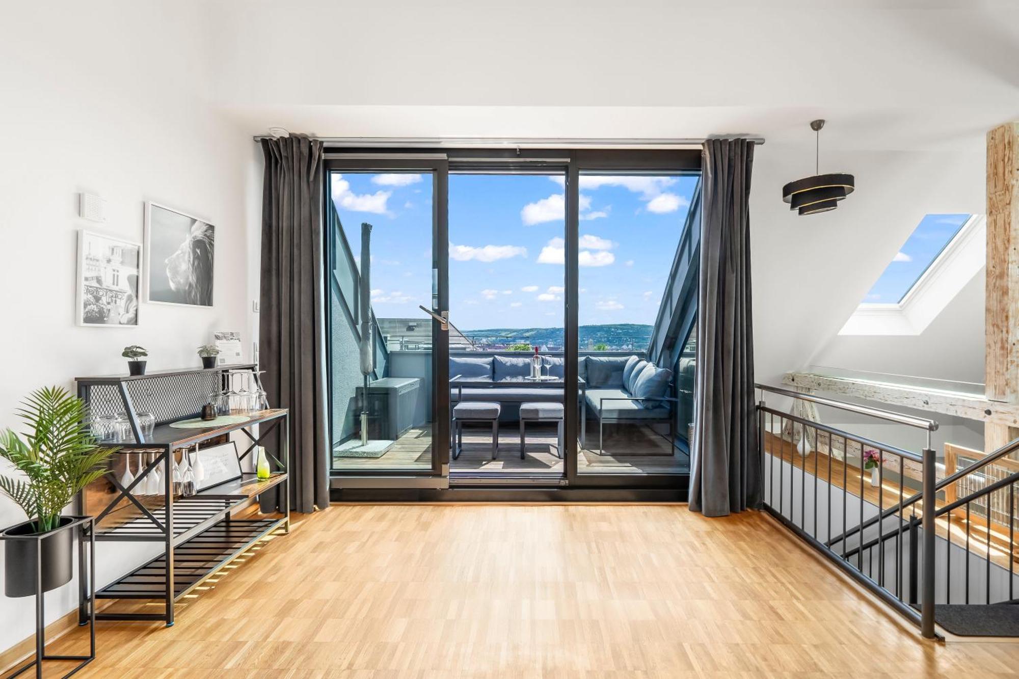 Dnd Design Loft I 170Qm I Parken I Balkon I Workstation I Netflix I Kaffee I Waschmaschine I Trockner I Xbox I Ausblick Apartamento Wurtzburgo Exterior foto